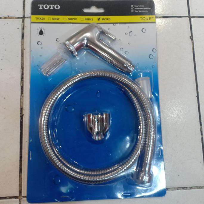 Jual Shower Toilet/ Jet Shower TOTO STAINLESS THX 20MCRB Shopee Indonesia