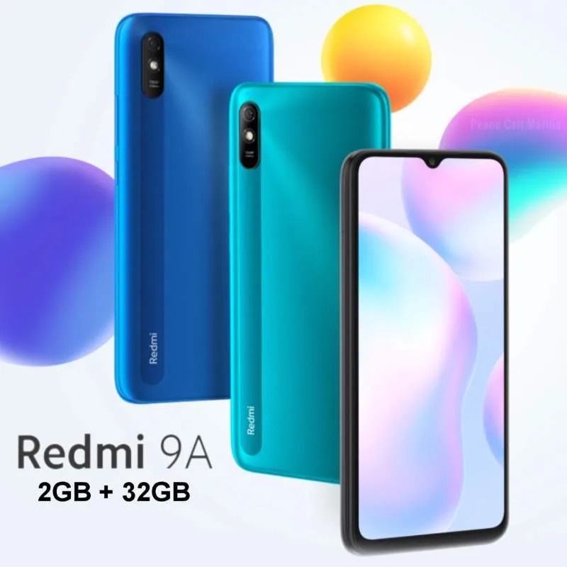 HANDPHONE XIAOMI REDMI 9 A 2GB / 32GB / HP XIAO MI REDMI 9A 2/32 ORIGINAL GARANSI RESMI