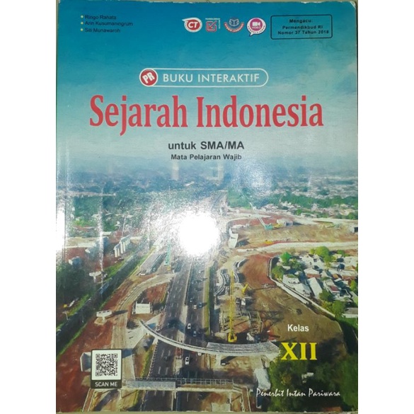 PRELOVED BUKU LKS KELAS 12 SEJARAH INDONESIA