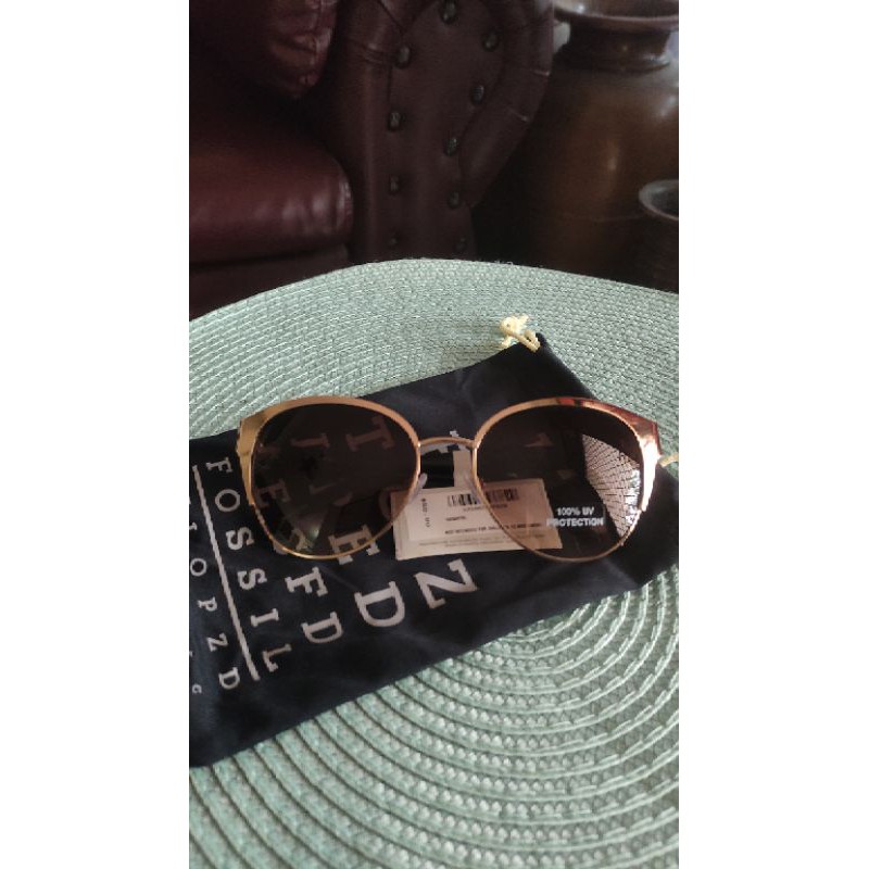 kacamata fossill fw153 rosegold