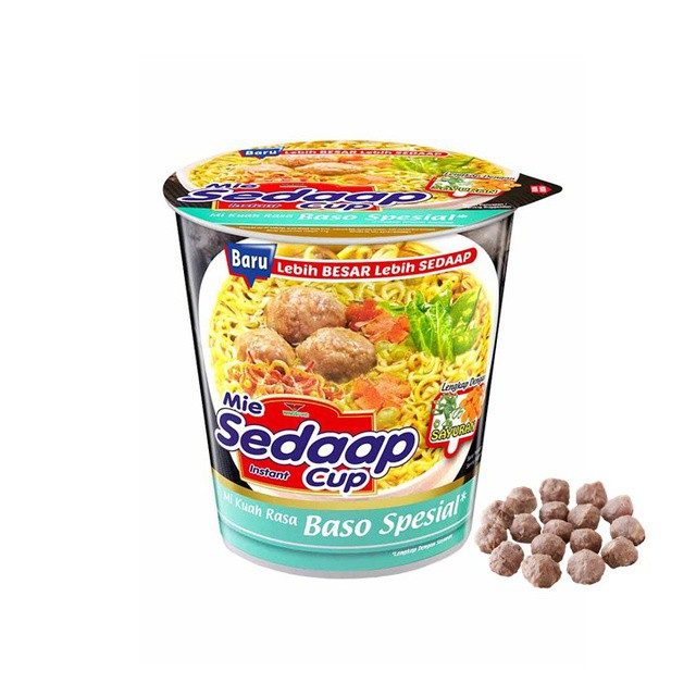

MIE SEDAAP CUP BASO SPESIAL
