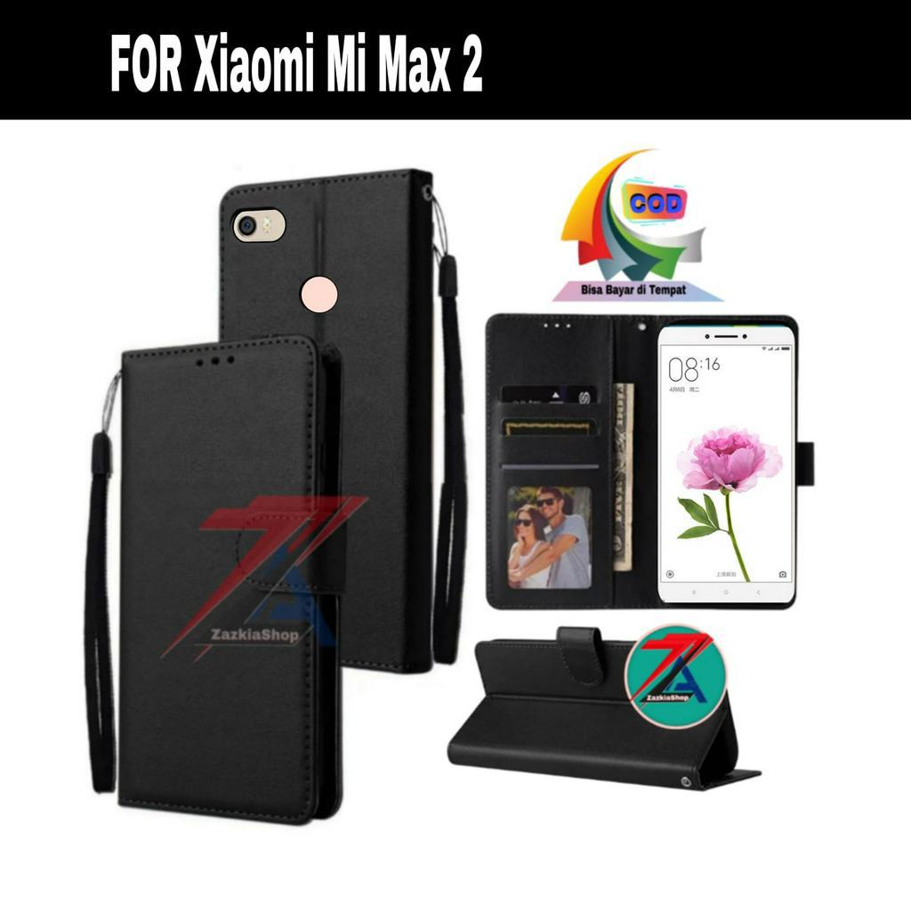 CASE FLIP CASE DOMPET KULIT FOR XIAOMI MI MAX 2 CASING DOMPET-FLIP COVER LEATHER-SARUNG HP