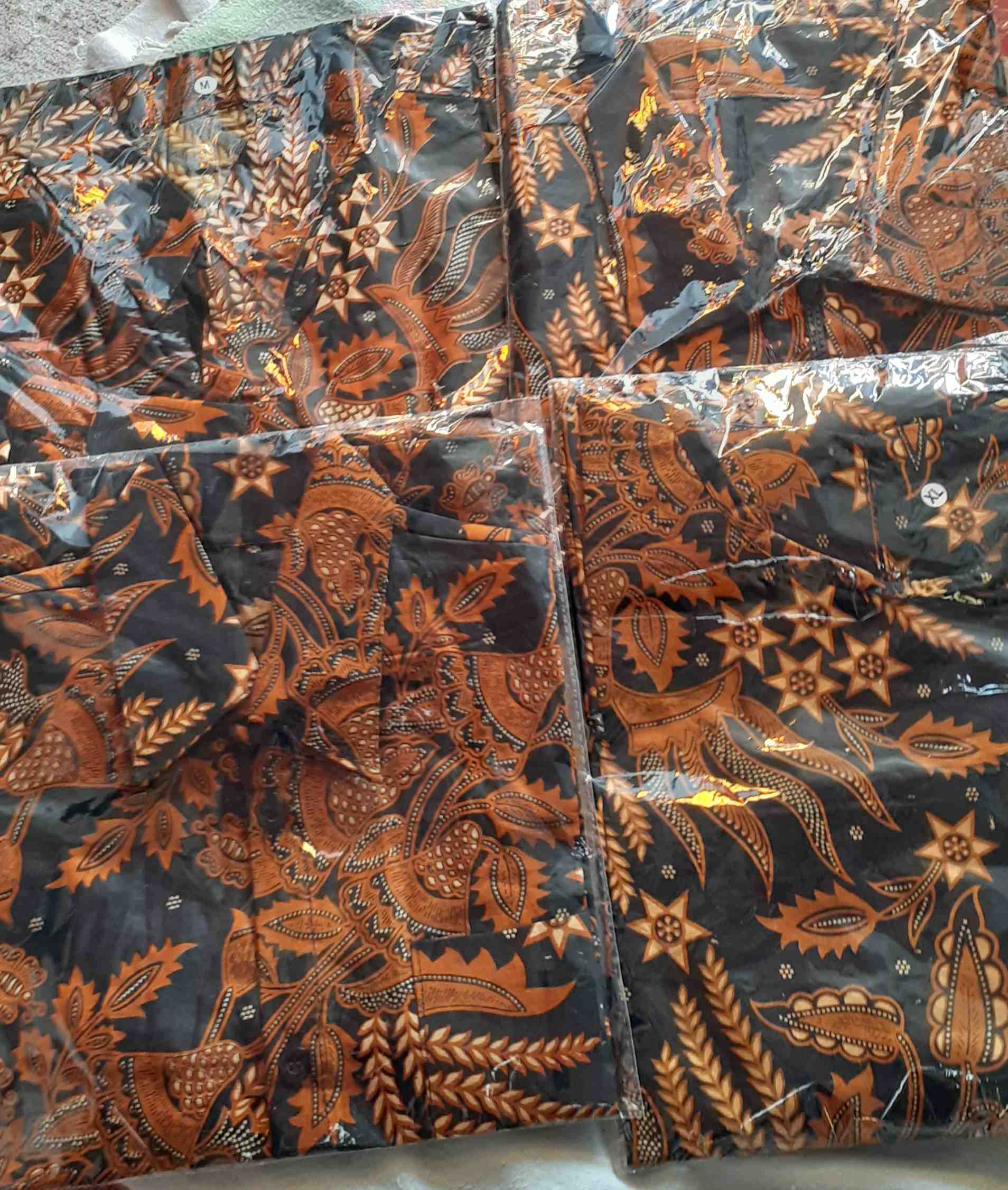 Batik Couple Keluarga Sania Ruffle Ori Ndoro Jowi Dnt Manggar Sogan