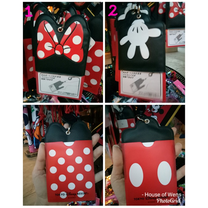 

Id Card - Name Tag Disneyland Mickey Mouse - Gantungan Kartu - Lanyard