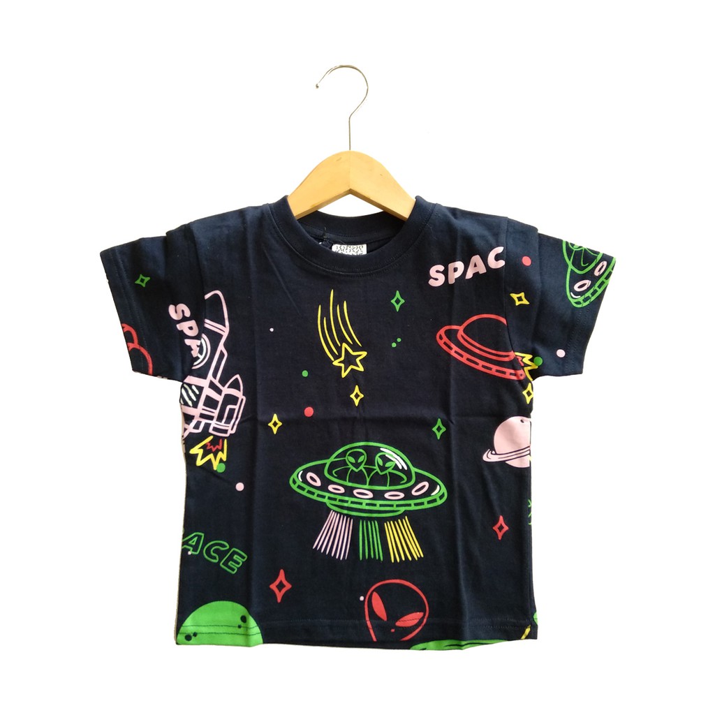 Ninno Nippy Tee – Outer Space - Kaos anak motif luar angkasa
