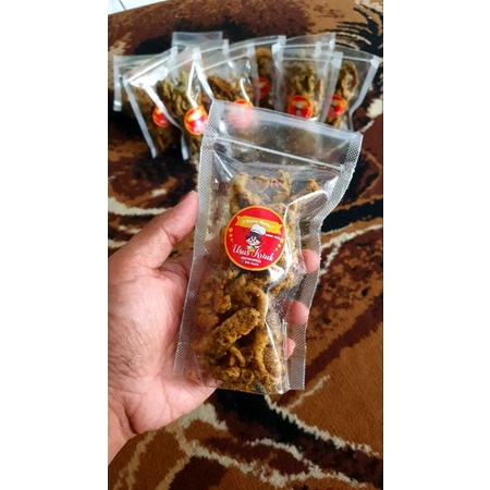 

Kripik Usus Kriuk PEDAS DAUN JERUK
