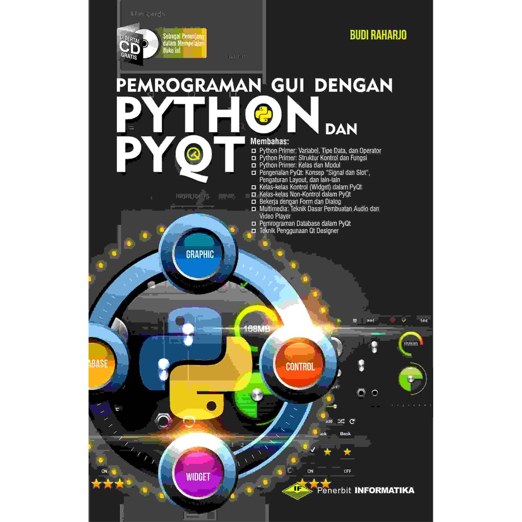 Pemrograman GUI dengan Python dan PYQT+CD