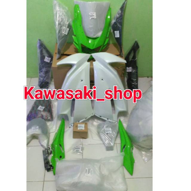 Cover body ninja rr new full set depan belakang original