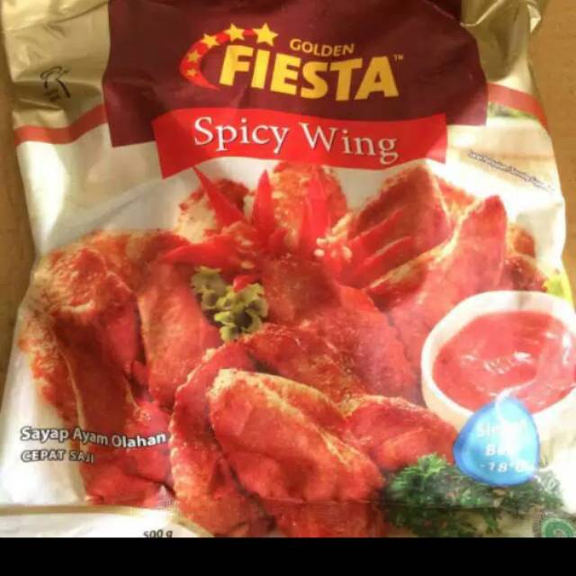 

Golden Fiesta spicy wing 500gr