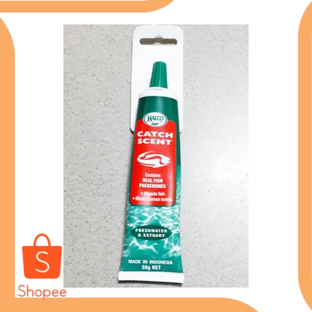 Konsentrat Umpan Halco Freshwater and estuary hijau Original 50g limi