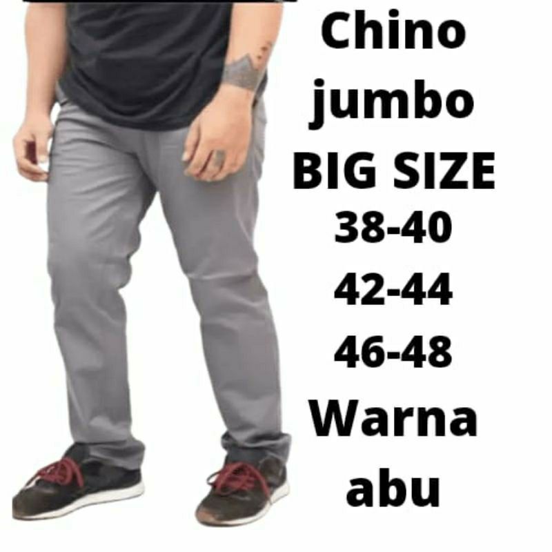 Celana big size 38-48/celana chino panjang pria/celana chino big size/celana panjang pria big size