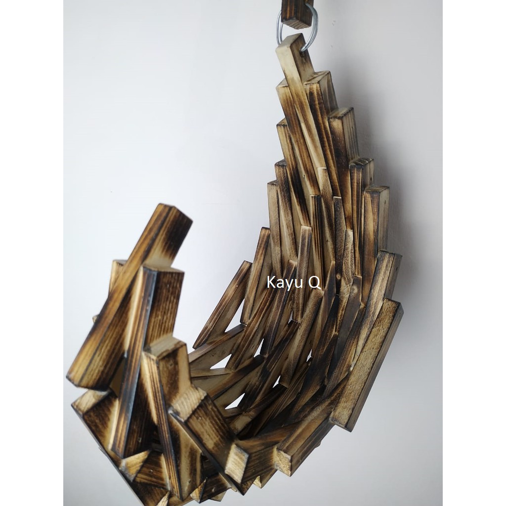 Pot Kayu Gantung