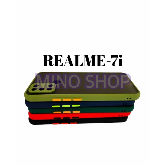 SOFTCASE REALME 7i - HARDCASE DOVE MYCHOICE PLUS PELINDUNG KAMERA - AERO CASE