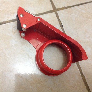 Tape dispenser metal atau besi, pemotong selotip besar untuk packing
