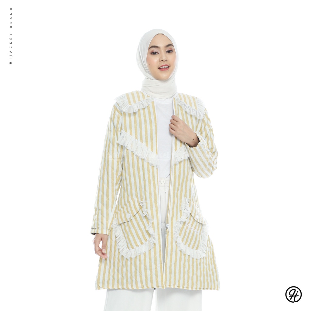 HIJACKET - Jaket Hijaber LAURETTA | Jaket Wanita Panjang | Outerwear For Hijaber