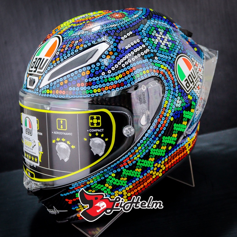 Jual AGV PISTA GPR WINTER TEST 2018 CARBON | BLUE | AGV PISTA GP-R ...