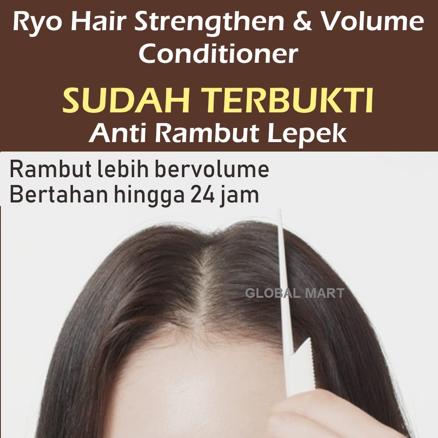 Ryo Hair Strengthener Shampoo Hair Loss Care 550ml | Perawatan Untuk Rambut Rontok ORIGINAL KOREA-7