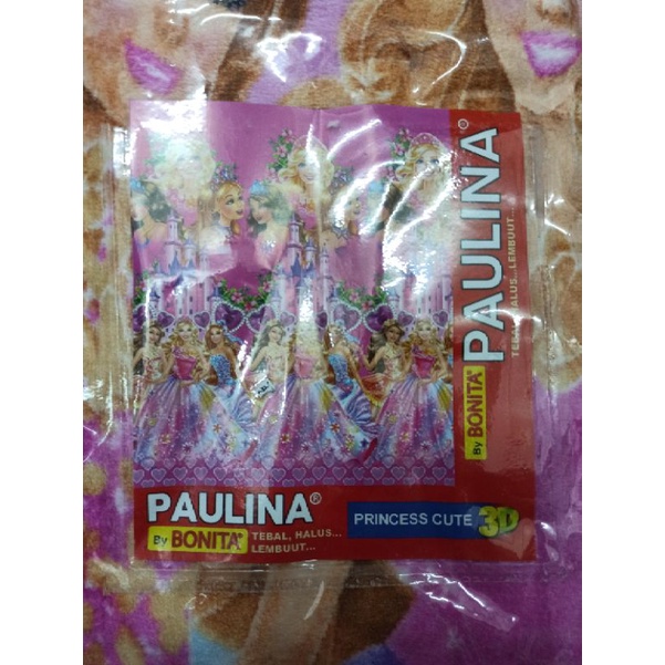 Selimut Paulina By Bonita Ukuran 160 X 200 CM Paling Tebal Dan Halus DiKelasnya Dijamin Tidak Luntur-5
