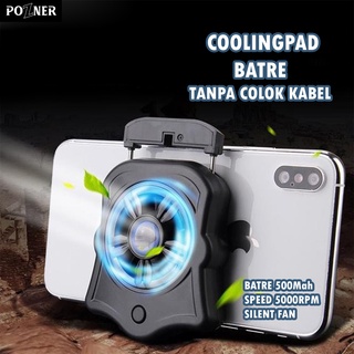 Coling Pad Cooling Pad Gamepad Cooler Pendingin Handphone Fan Holder Gaming Tripledi Mobile Radiator