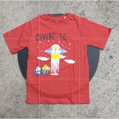 Kaos Anak Among Us | Kaos Anak Laki Laki | Kaos Kekinian