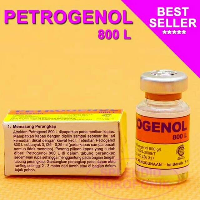 Petrogenol perangkap lalat buah