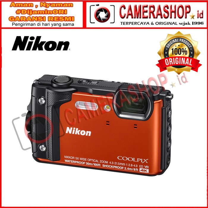 Nikon Coolpix W300 - Orange