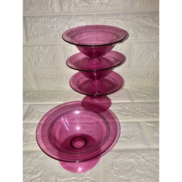 Tupperware Dessert Cup Jngu - Gelas Es Krim - Mangkuk Dessert - Tempat Es - Alat makan - Murah - Pre