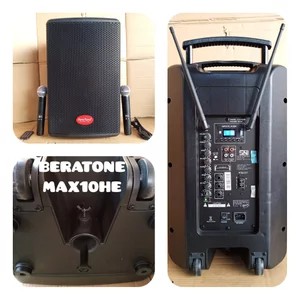 speaker aktif portable 10 inch bluetooth speker aktiv portabel mic wireles