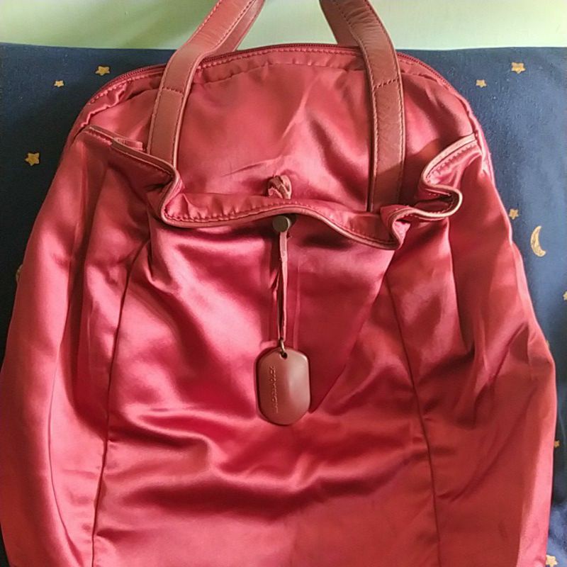 Ransel satin nilon Mandarina Duck Preloved
