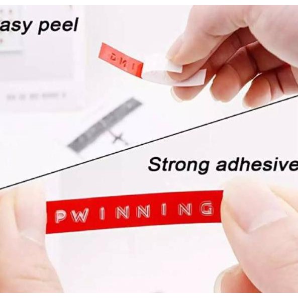 

G7M Tape label maker 3D embossing 9mm (untuk Dymo,Motex,Cidy) merk CIDY ✎➸ (Pasti Murah)