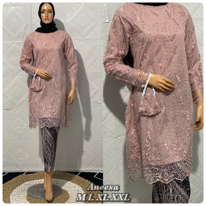 Kebaya Tunik / Kebaya Modern / Kebaya Wisuda / Kebaya Brukat / Kebaya / Kebaya Kondangan