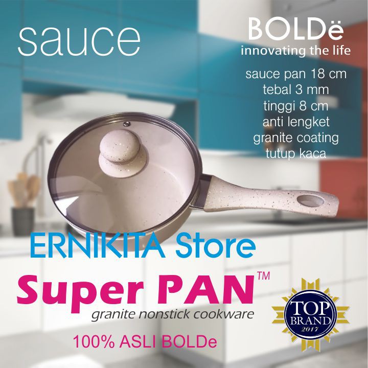 BOLDe SUPER PAN COOKWARE SET -  Super Pan Granite Coating Series