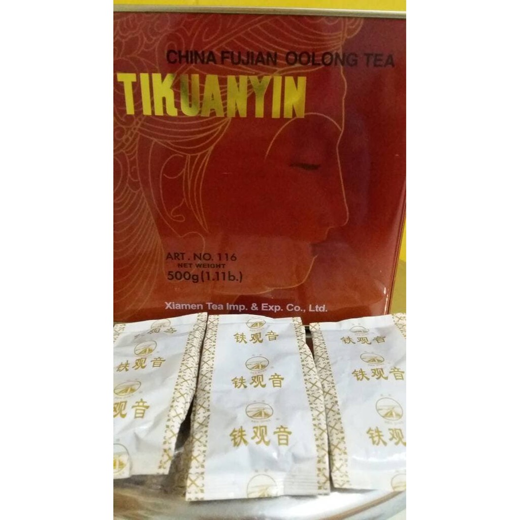 

Teh Tikuanyin/Tie Guan Yin China Fujian Oolong Tea - tth917