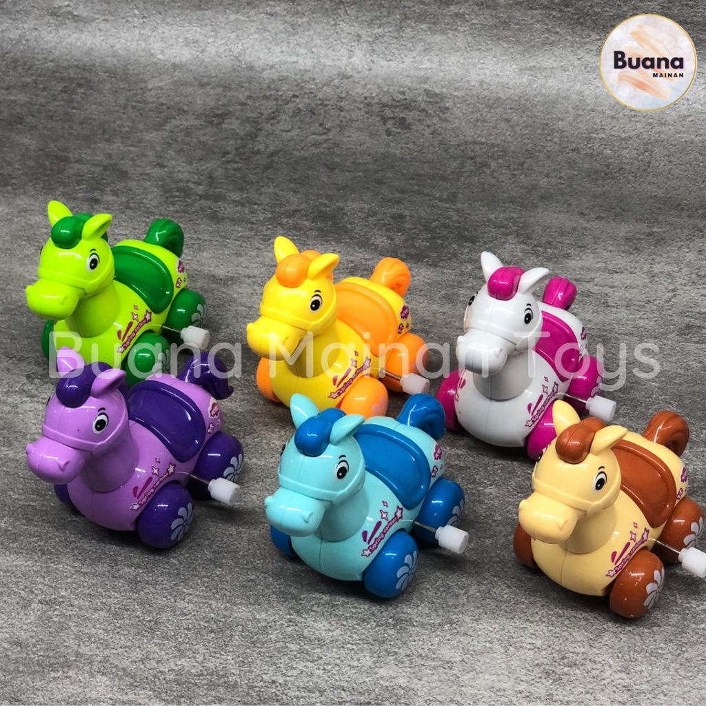 MAINAN KECIL CUTE LITTLE TWIST HORSE ANAK BALITA EDUKASI ANIMAL LUCU