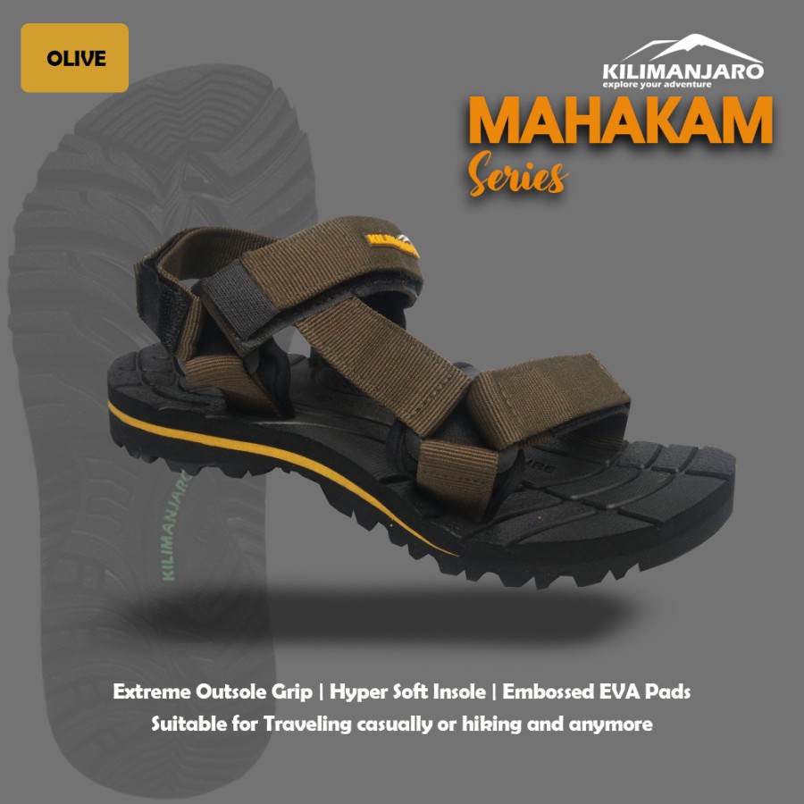 Sandal Gunung Kilimanjaro Mahakam - Sandal Hiking Kilimanjaro