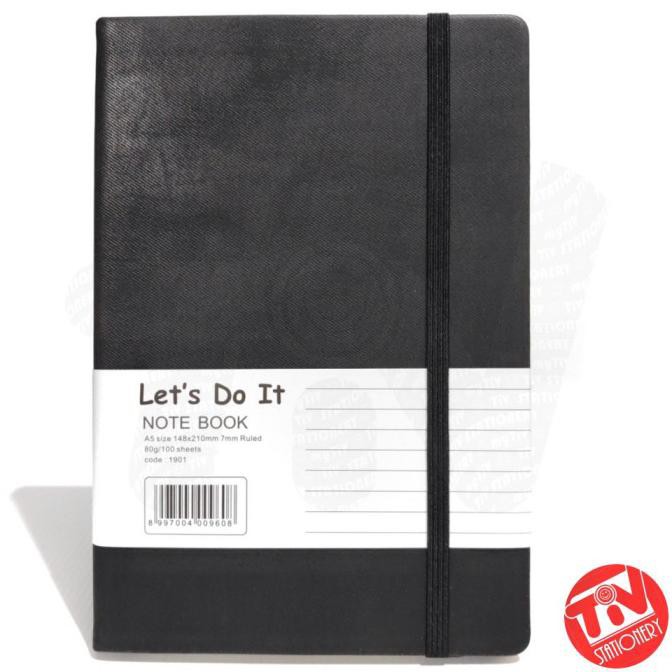 

[[BISA COD]] Notebook / Agenda Daiichi Let's Do It A5 100 sheets - Hitam