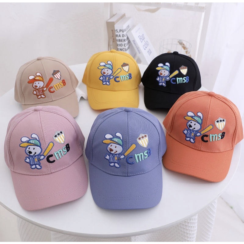 Topi Baseball Anak Model Rabbit CMBS / Kids Basebal Hat