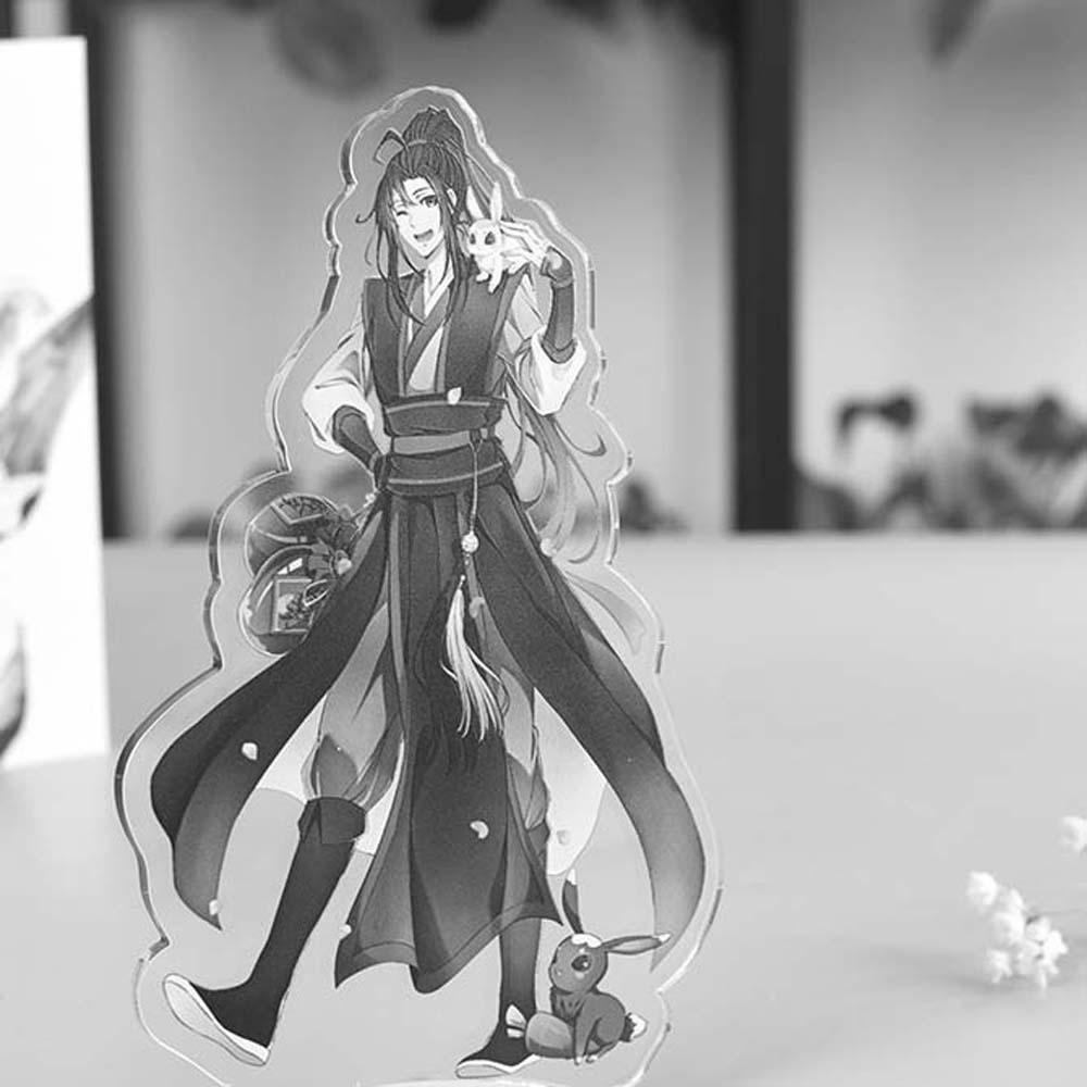 Mxbeauty Mainan Action Figure Kartun Anime Grandmaster of Demonic Wei Wuxian Dua Sisi Bahan Akrilik Untuk Dekorasi