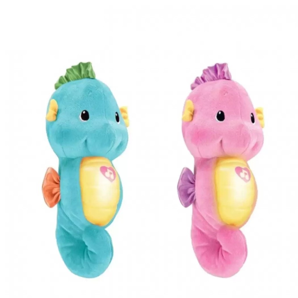 Fisher Price Soothe and Glow Seahorse Mainan Boneka Kuda Laut