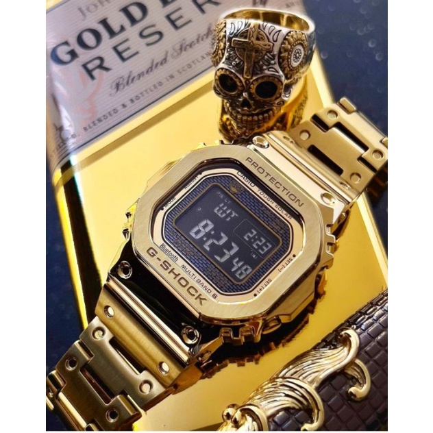 Gshock GMW B5000 FULL GOLD &  CARBON