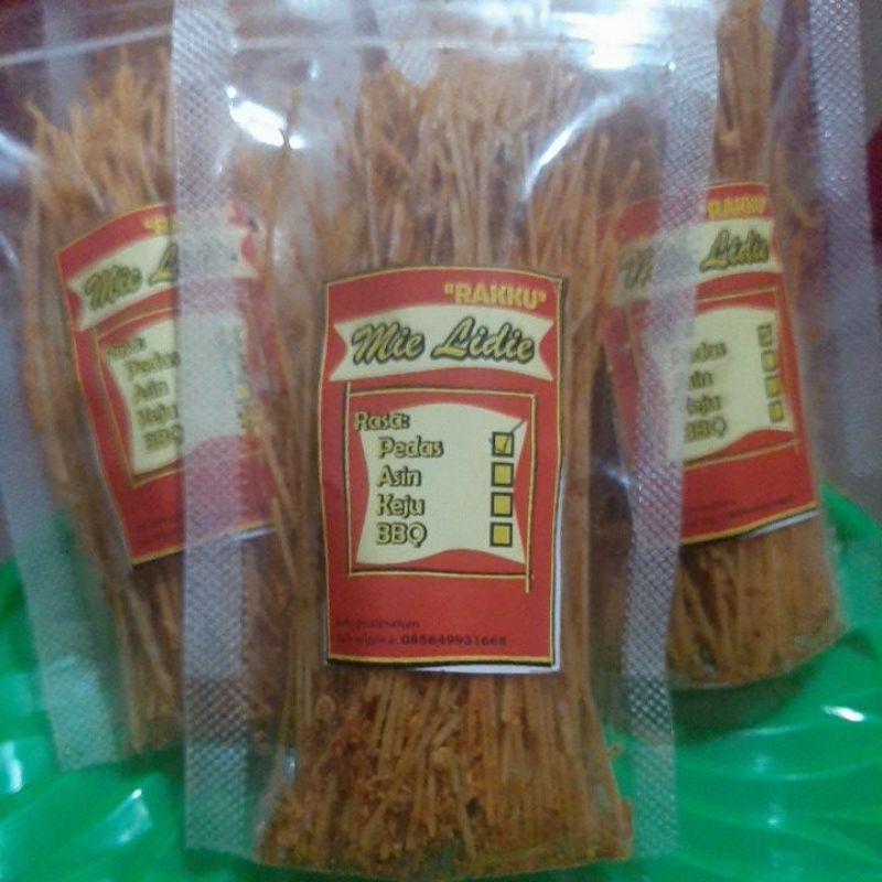 

Mie lidi "RAAKU" 40gr kurleb (free buble wrap/kardus)