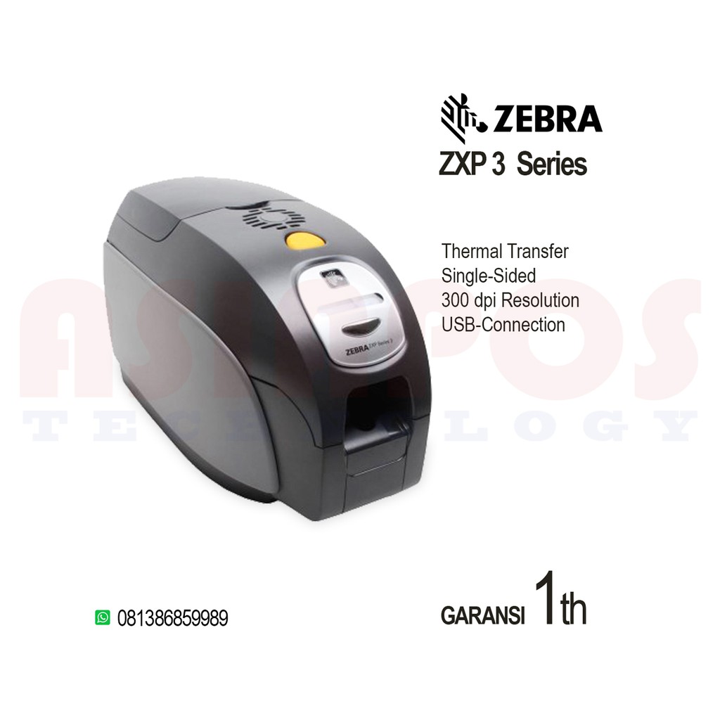 zebra zxp 3