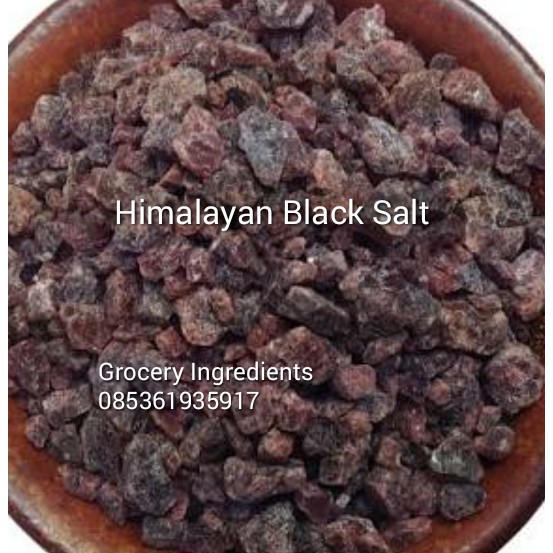 

Pure Black Salt 50gram / Himalayan Black Salt / Black Rock Salt