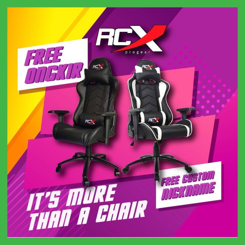 NEW KURSI GAMING / GAMING CHAIR RCX PROGEAR PREMIUM QUALITY