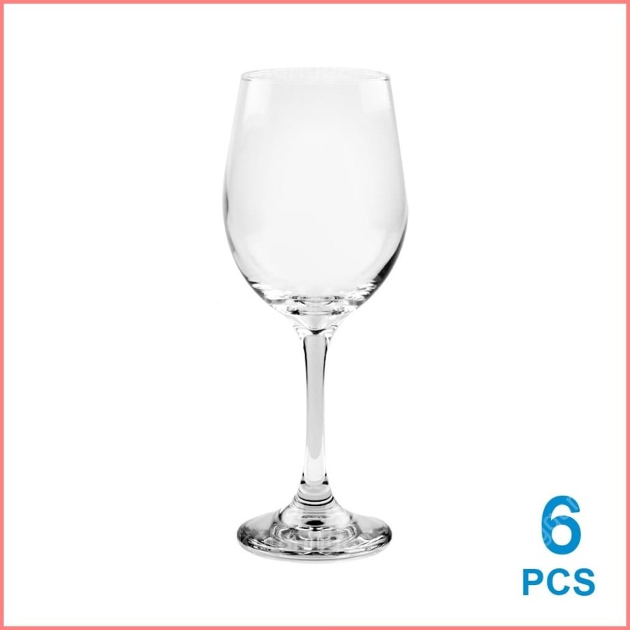 Libbey Delicate Set Gelas Wine 350 Ml 6 Pcs