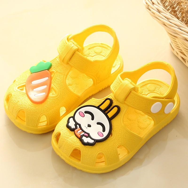 LittleAaron BAPAO BUNNY Sepatu Sandal Anak Laki Laki Perempuan Bahan Karet Model Lucu 0-5 Tahun Import Sport Termurah