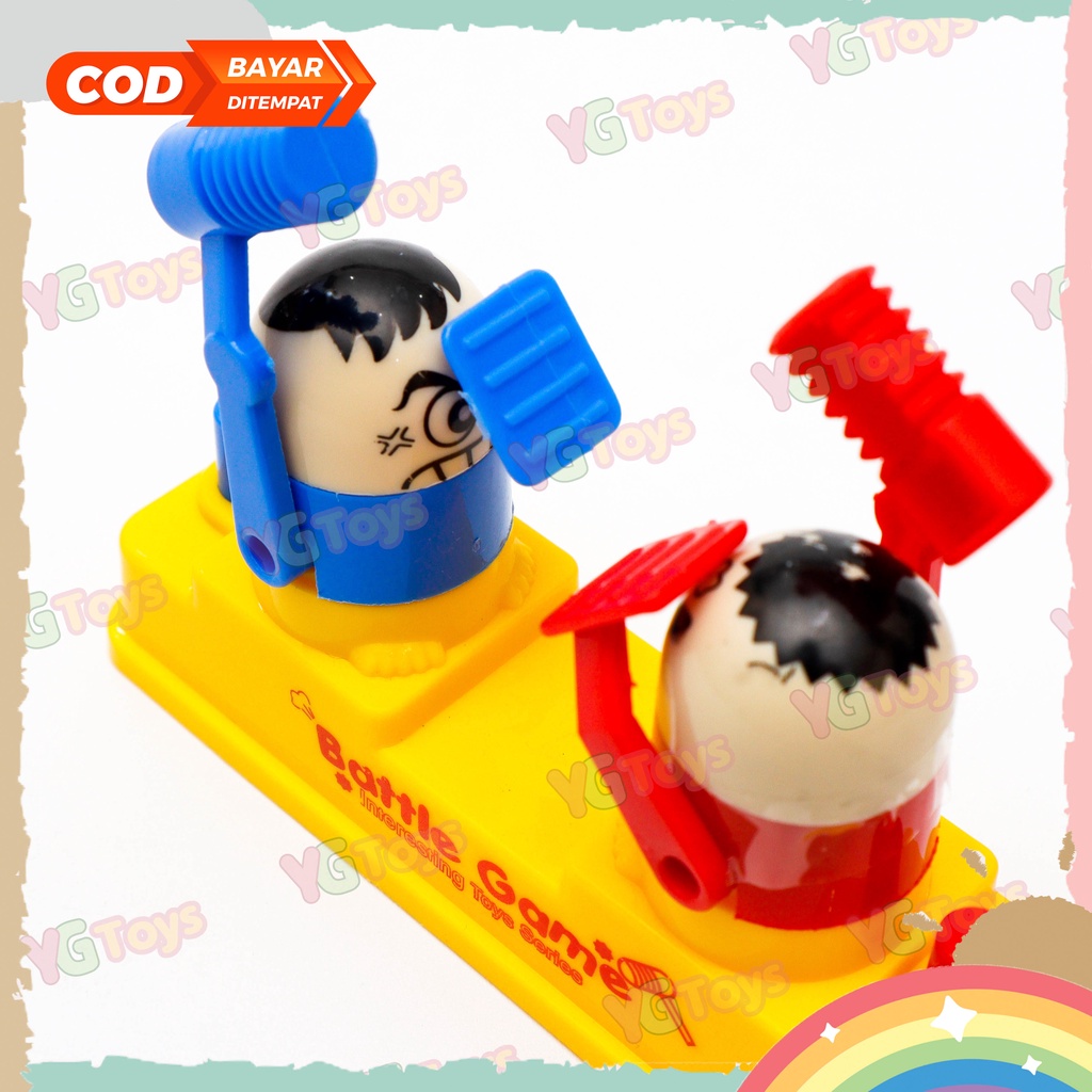 YGtoys Mainan Anak Battle Game Hammer Game Mainan Keluarga Seru Mainan Korea Viral Family Game