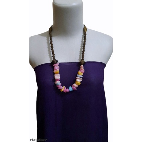 HandCraft/kalung murah/etnik/kalung batu/Kalung handmade/handcraft/handmade/gift/Anak/Kalung batu be