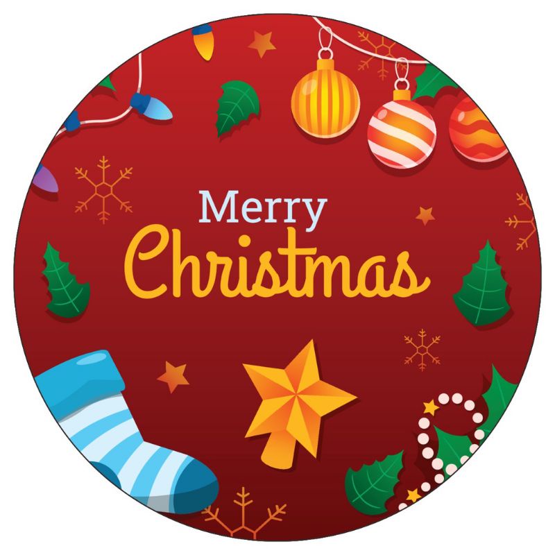 

stiker merry Christmas natal