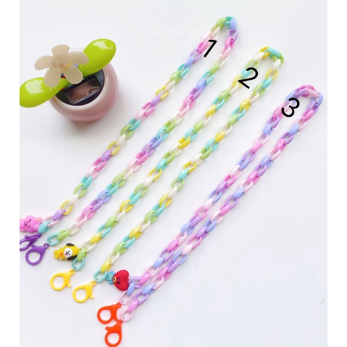 Kalung masker rantai bt21